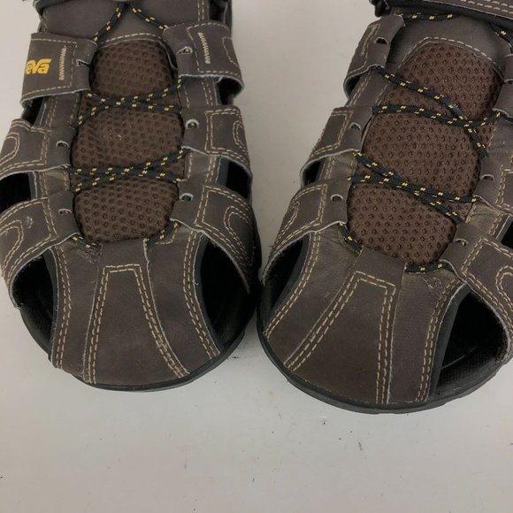Teva Men\'s Size 10 Forebay Turkish Coffee Brown Water Ready Shoc Pad Sandals main image 13